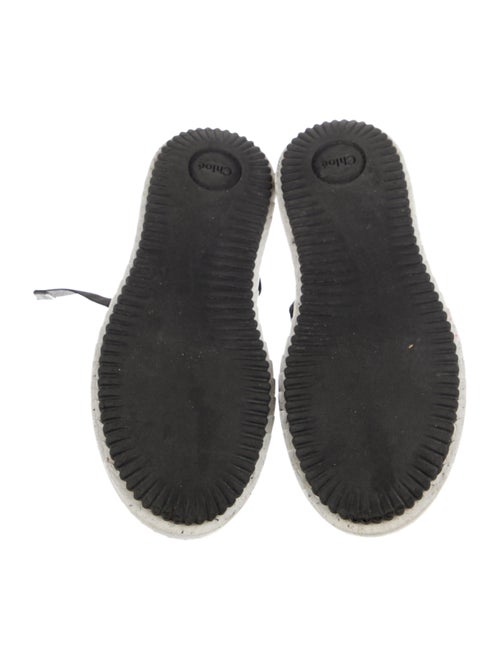 Chloé Colorblock Pattern Slingback Sandals