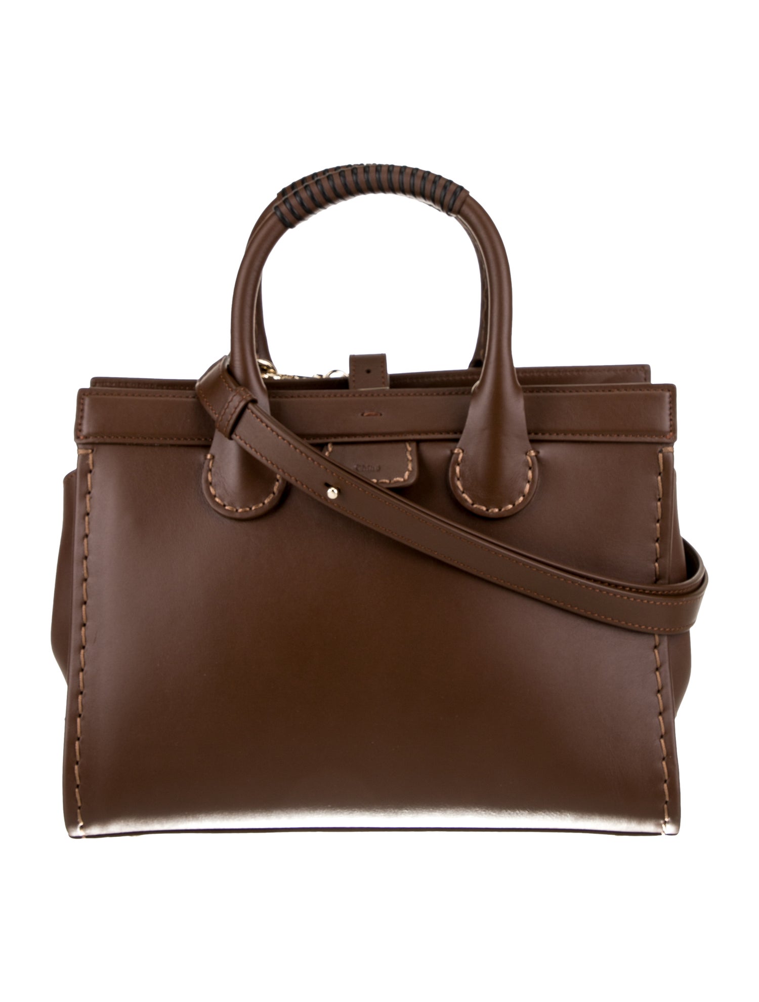 Chloé Tracy Bag - Brown Handle Bags, Handbags - CHL47711