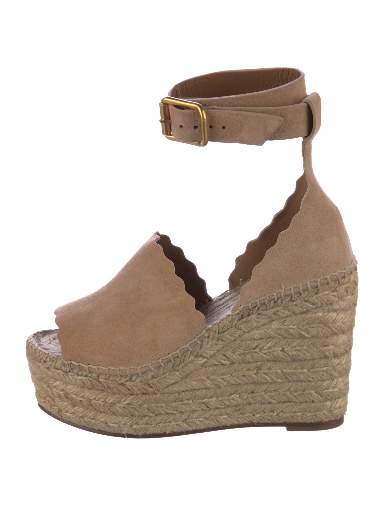 Chloé Suede D'Orsay Pumps