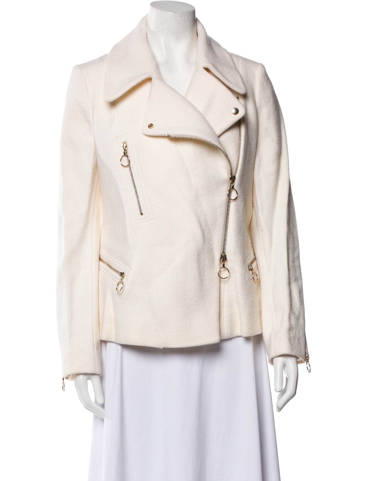 Chloé Wool Biker Jacket
