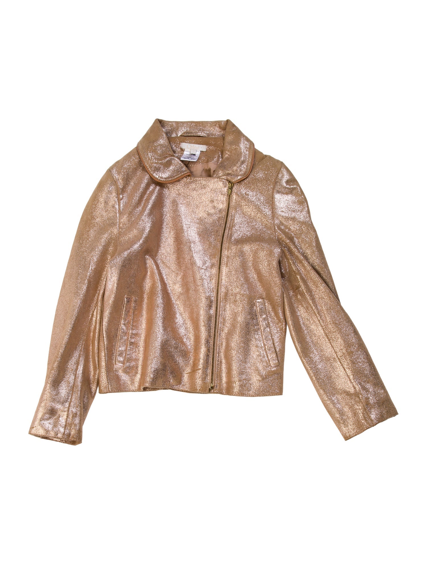 Chloé Metallic Suede Jacket