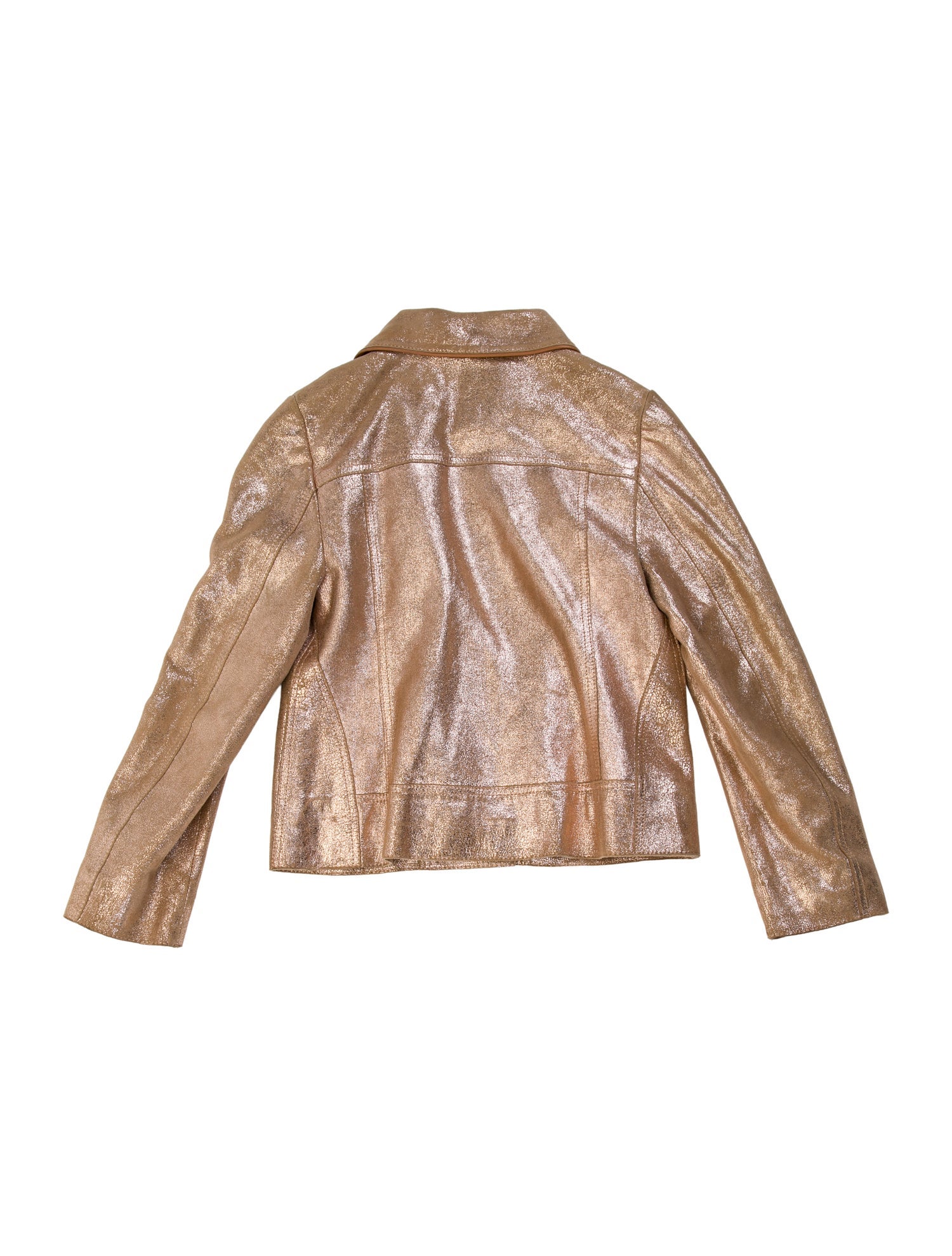 Chloé Metallic Suede Jacket