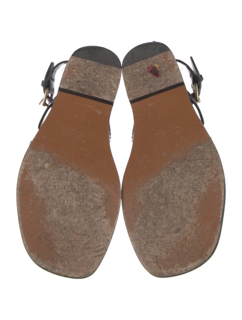 Chloé Leather Slingback Sandals