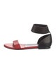 Chloé Leather Colorblock Pattern Sandals