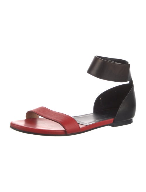 Chloé Leather Colorblock Pattern Sandals
