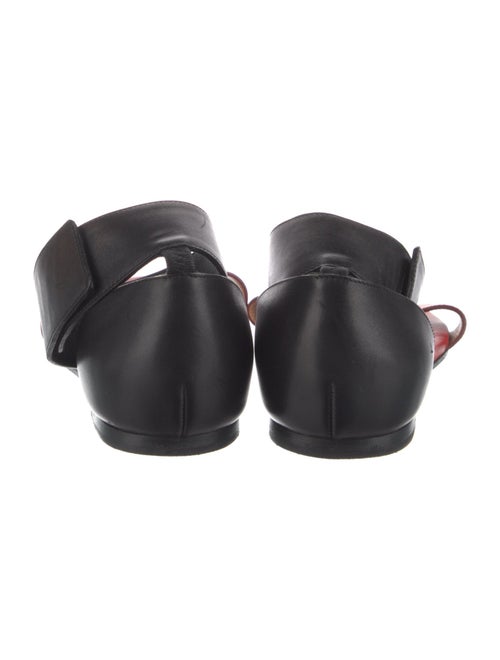 Chloé Leather Colorblock Pattern Sandals