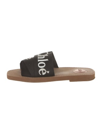 Chloé Canvas Printed Slides