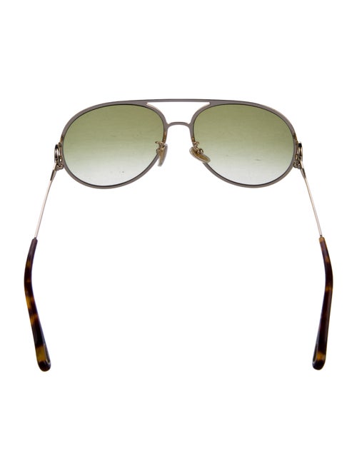 Chloé Aviator Gradient Sunglasses