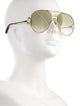 Chloé Aviator Gradient Sunglasses