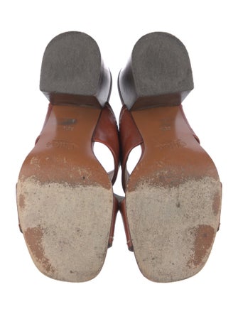 Chloé Leather Slides