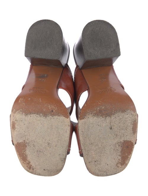 Chloé Leather Slides