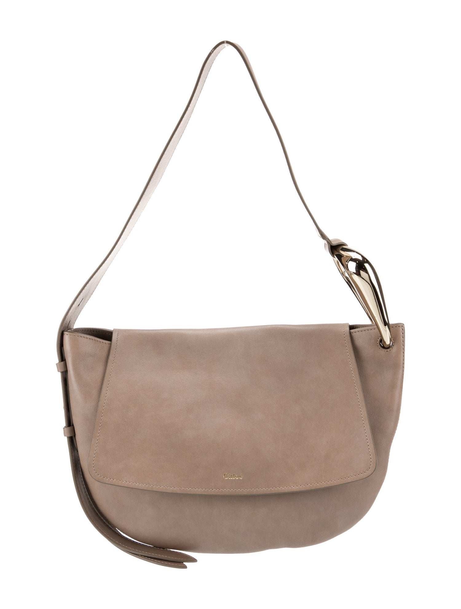 Chloé Leather Kiss Small