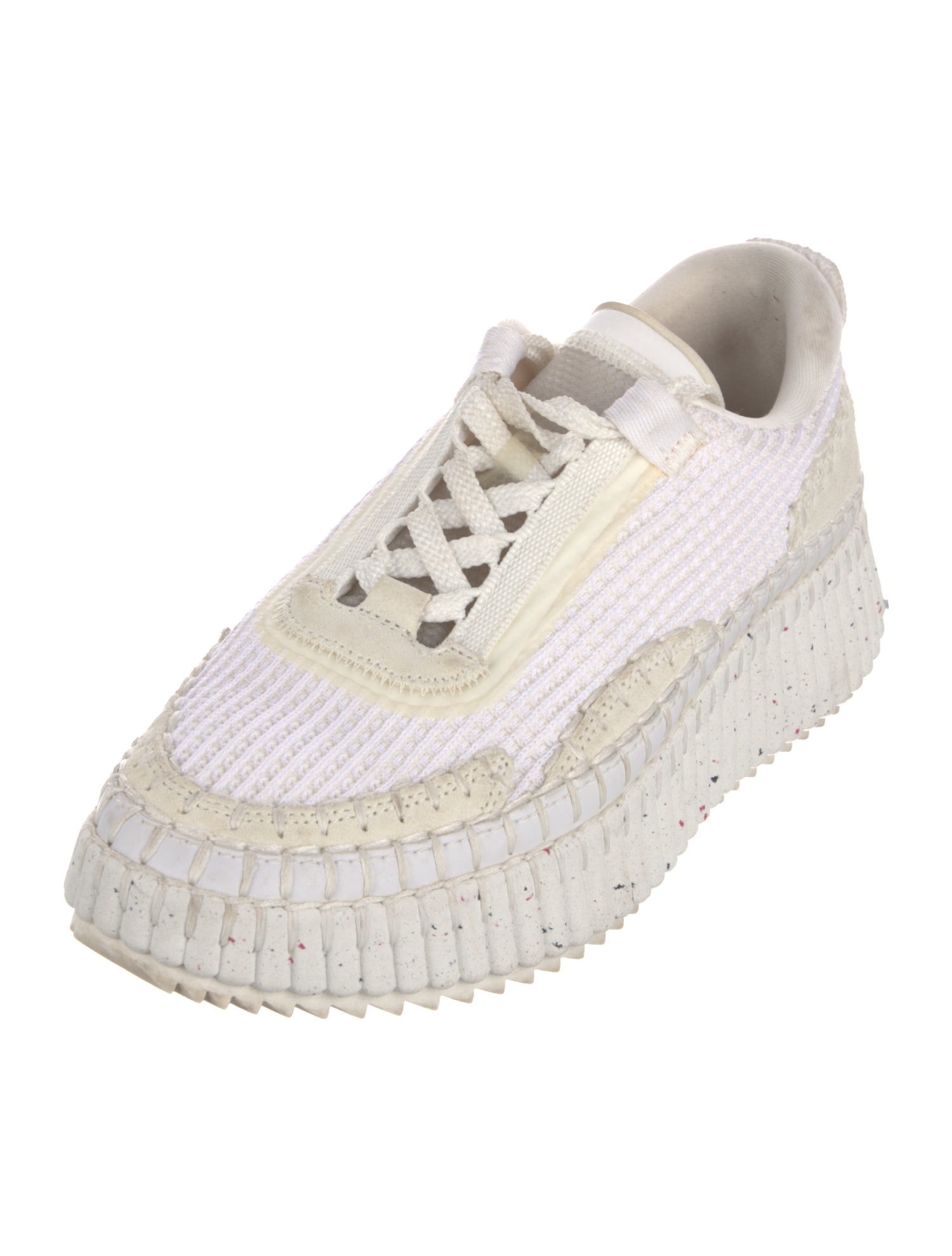 Chloé Mesh Accents Sneakers