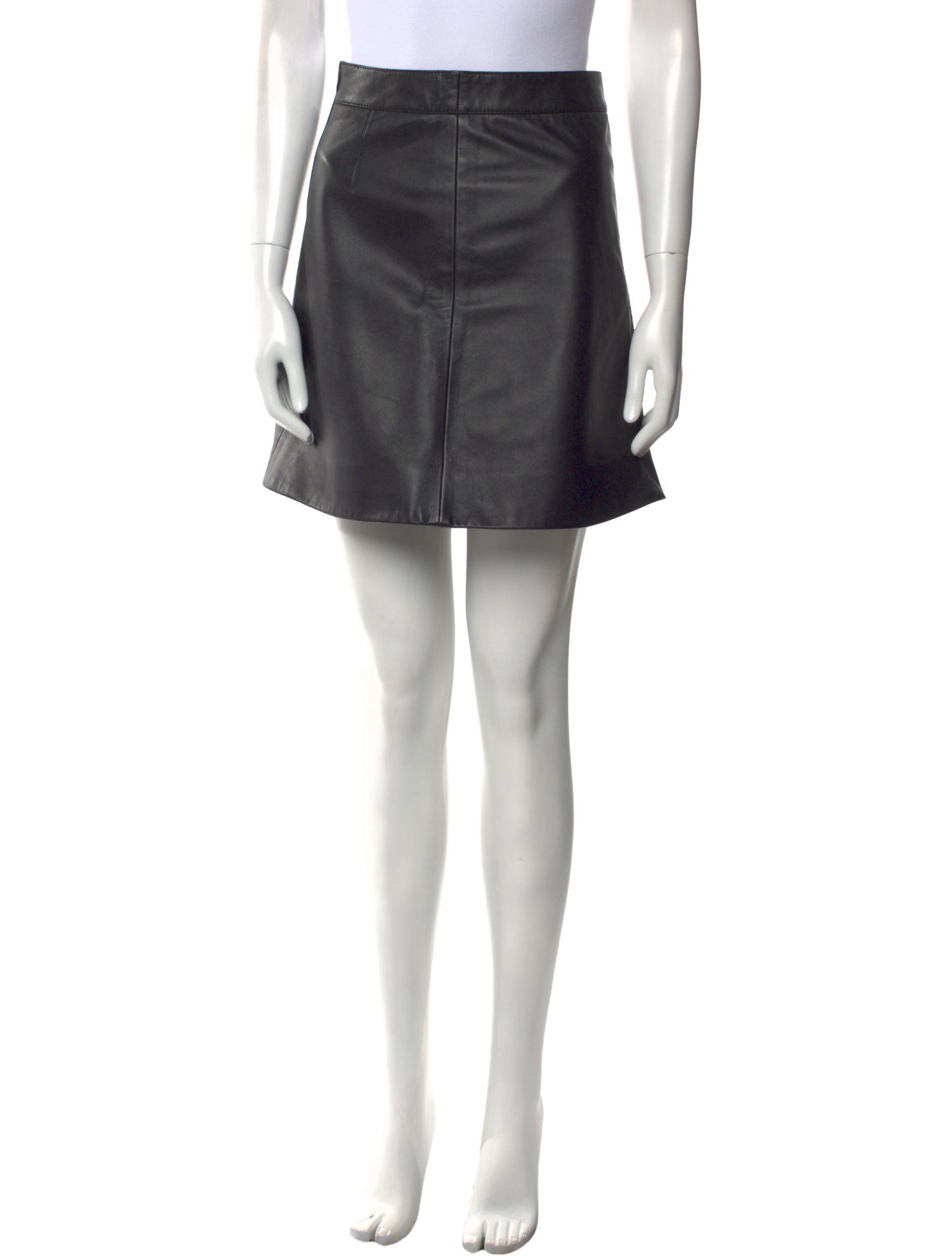 Chloé Lamb Leather Mini Skirt