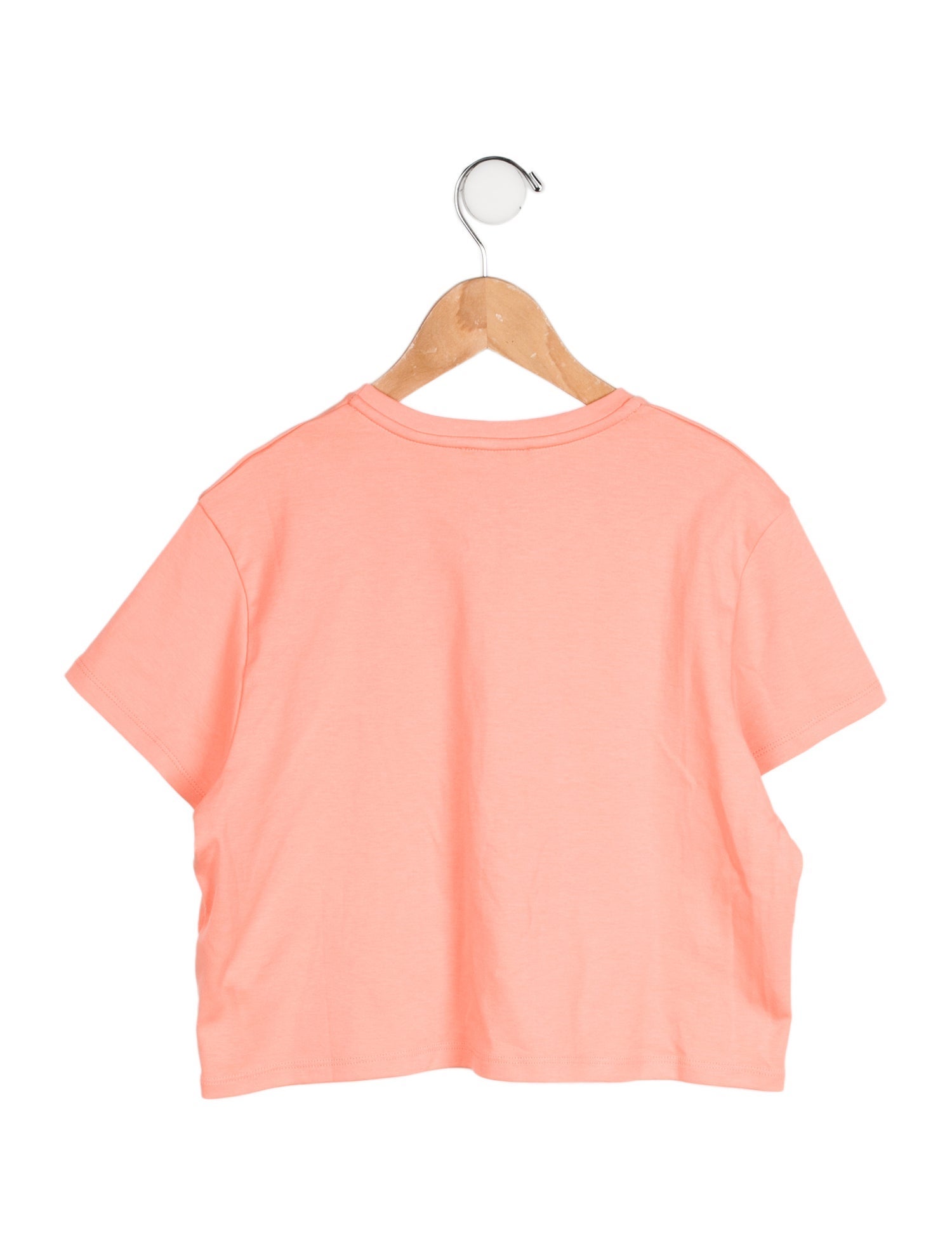 Chloé Girls' Eyelet Trim Short Sleeve Top