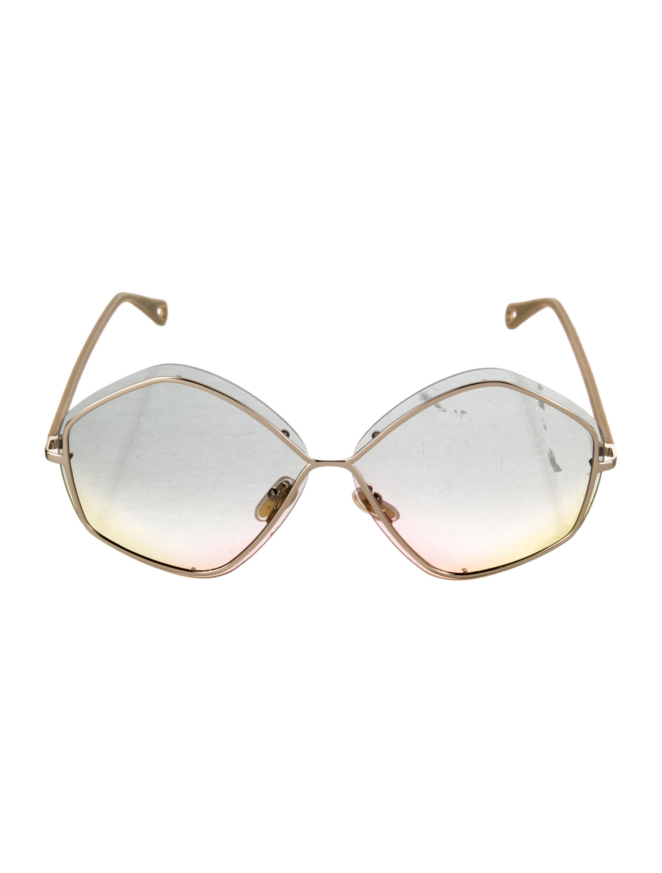 Chloé Oversize Gradient Sunglasses