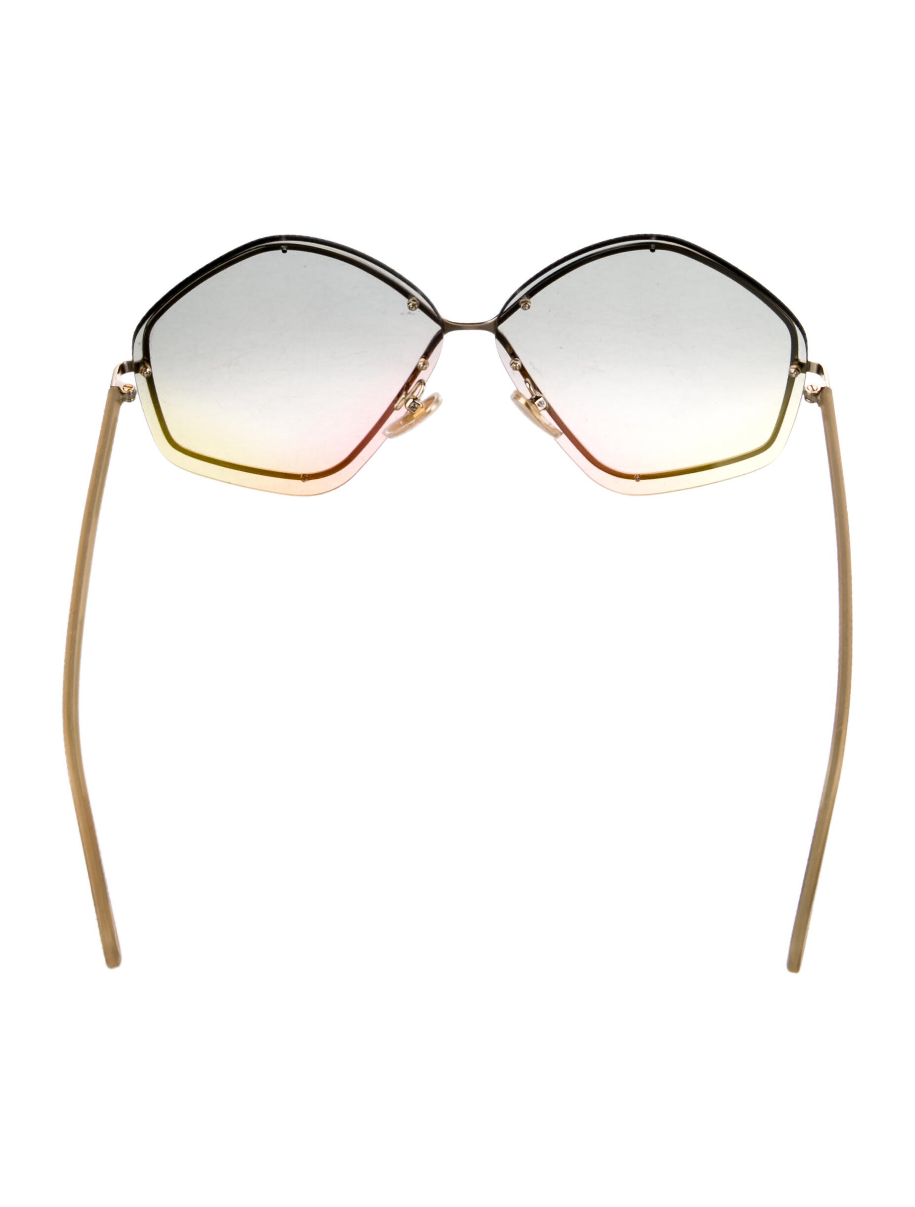 Chloé Oversize Gradient Sunglasses