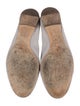 Chloé Leather Scalloped Accent Ballet Flats