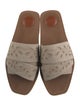 Chloé Eyelet Trim Slides