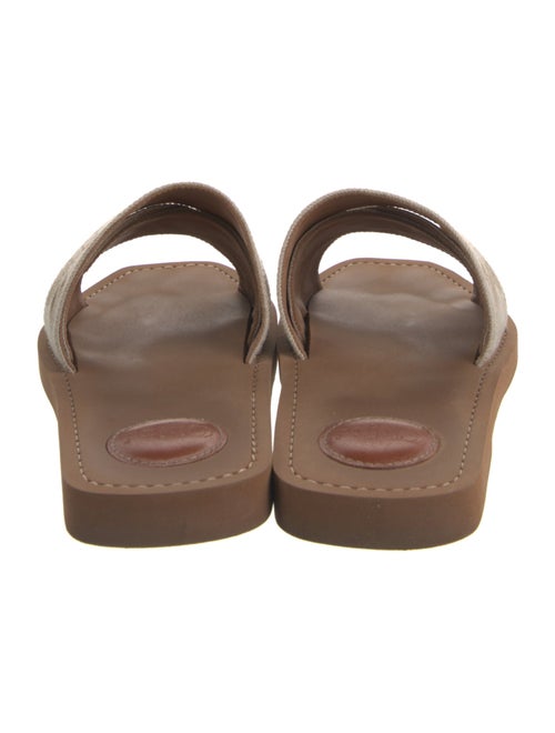 Chloé Eyelet Trim Slides