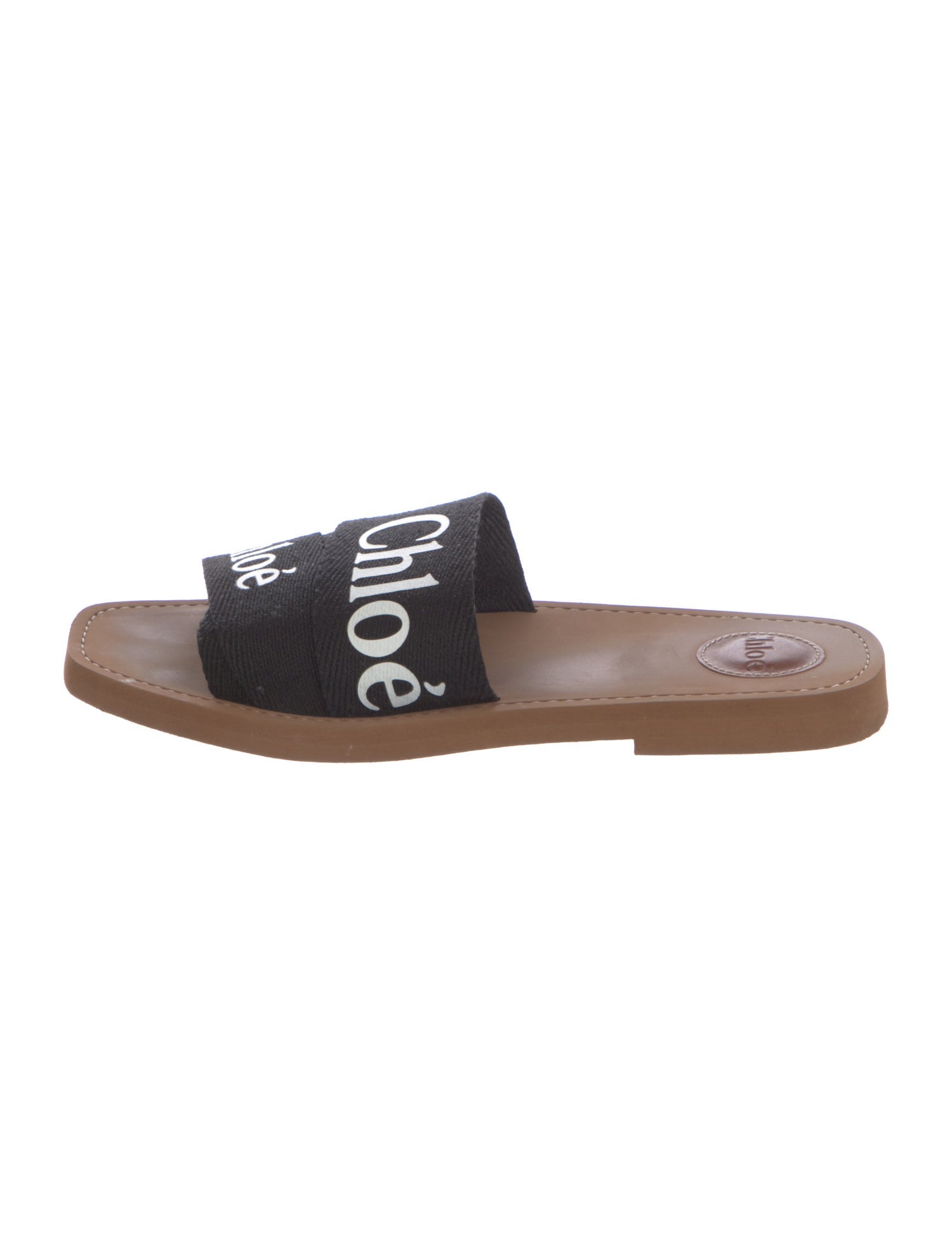 Chloé Canvas Printed Slides