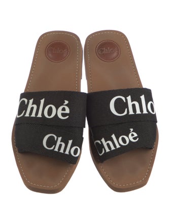 Chloé Canvas Printed Slides