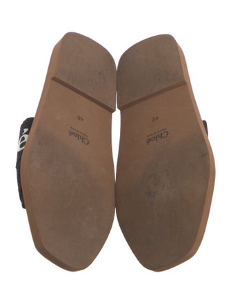 Chloé Canvas Printed Slides