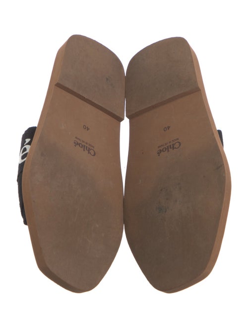 Chloé Canvas Printed Slides