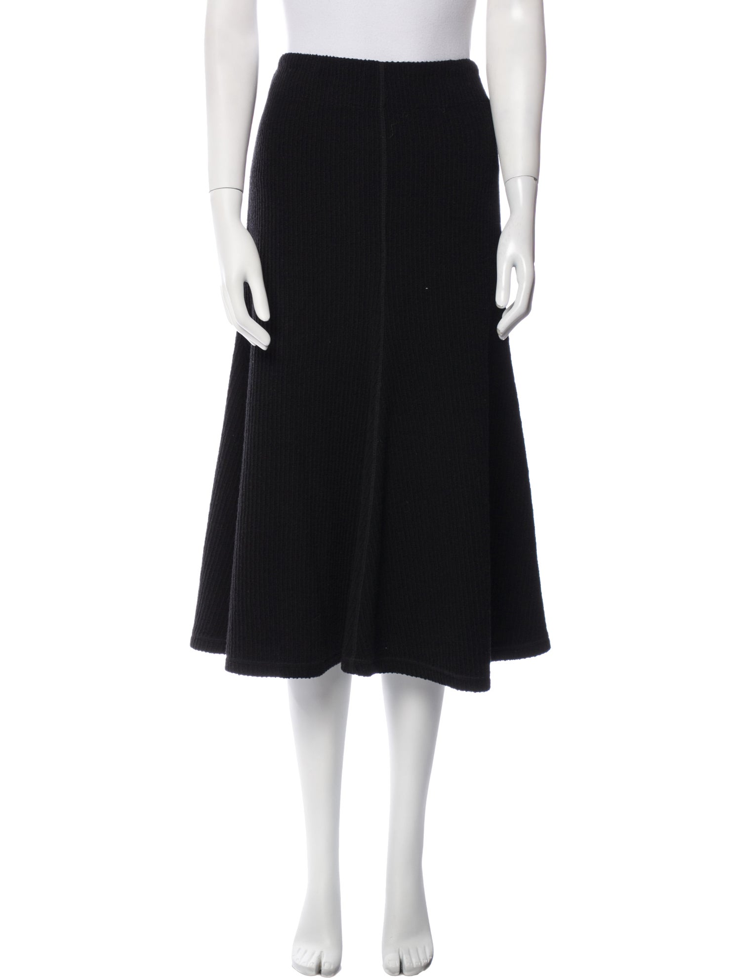 ワンピース CHLOE Women Mid Skirts CH25SRO14298 Q CHLOE 0YY Black Chloe Midi Skirt in Black | FWRD