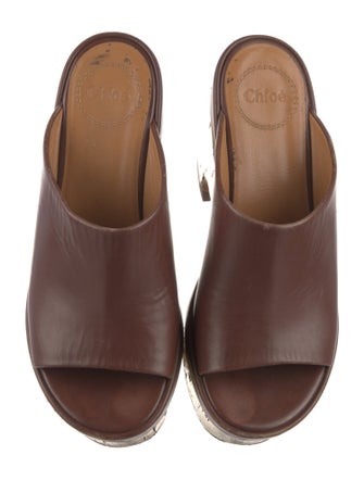 Chloé Leather Slides