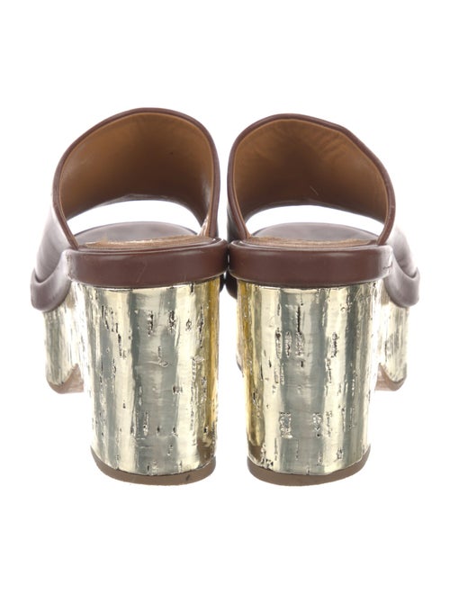 Chloé Leather Slides