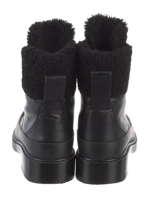 Chloé Leather Combat Boots