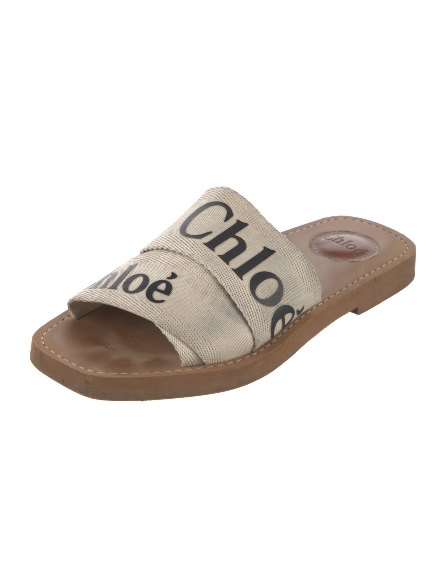 Chloé Graphic Print Slides