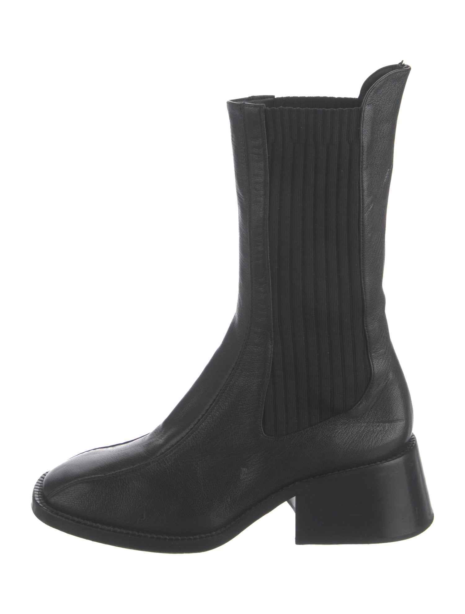 Chloé Leather Sock Boots