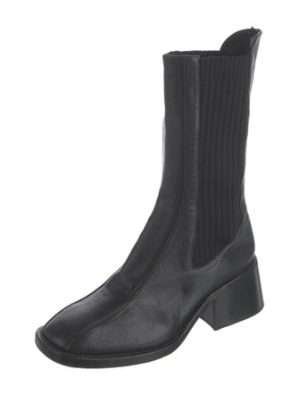 Chloé Leather Sock Boots