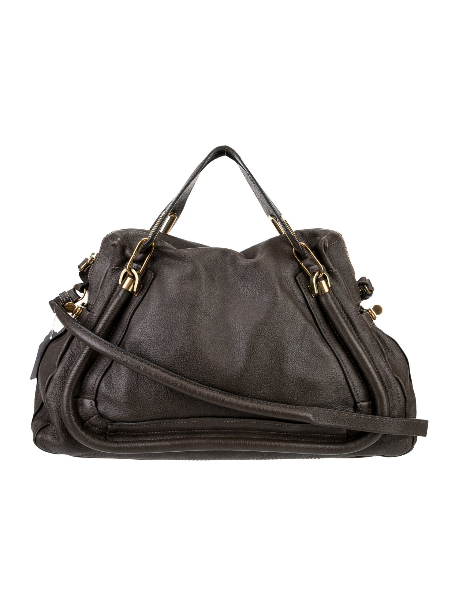 Chloé Leather Top Handle Bag