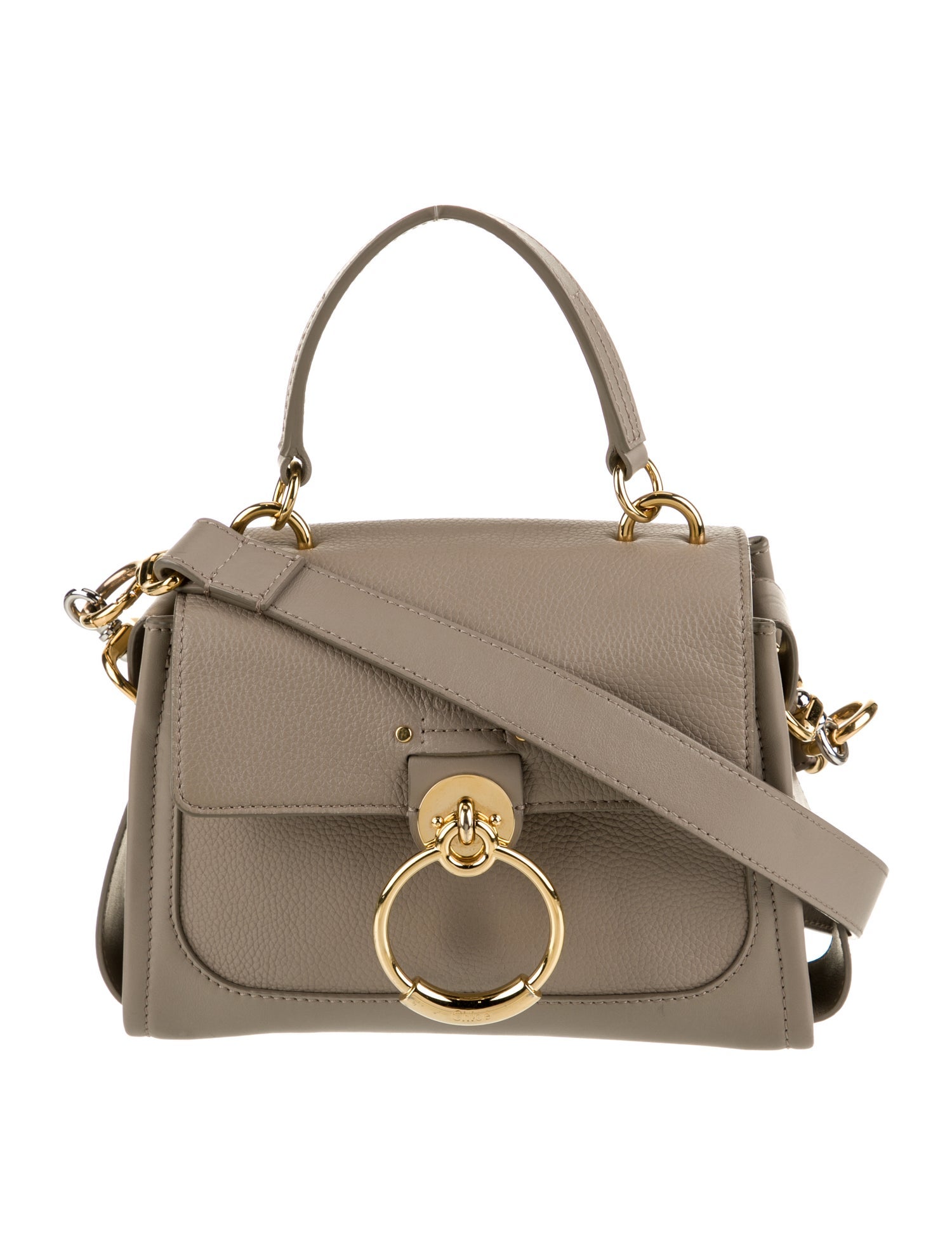 Chloé Leather Top Handle Bag