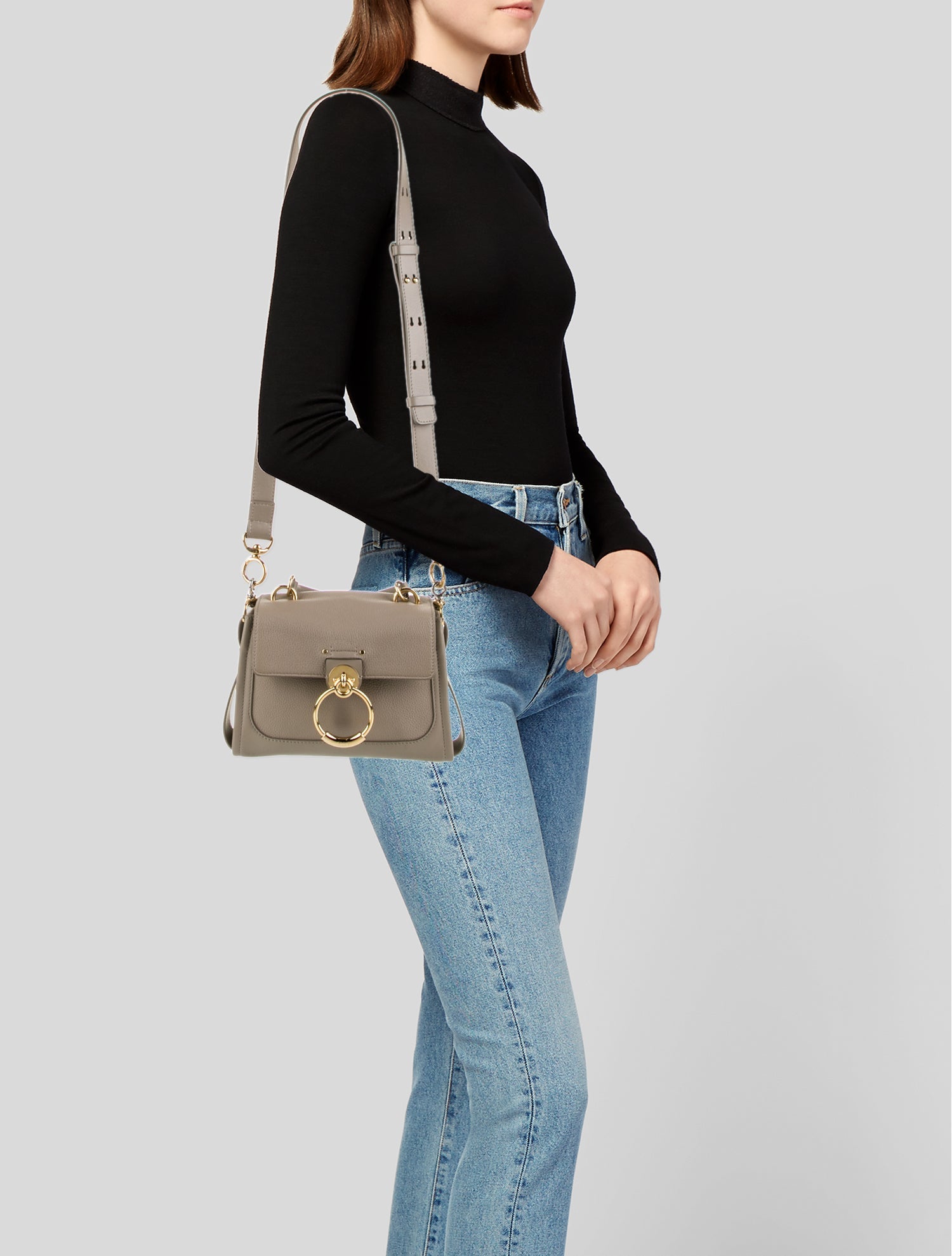 Chloé Leather Top Handle Bag