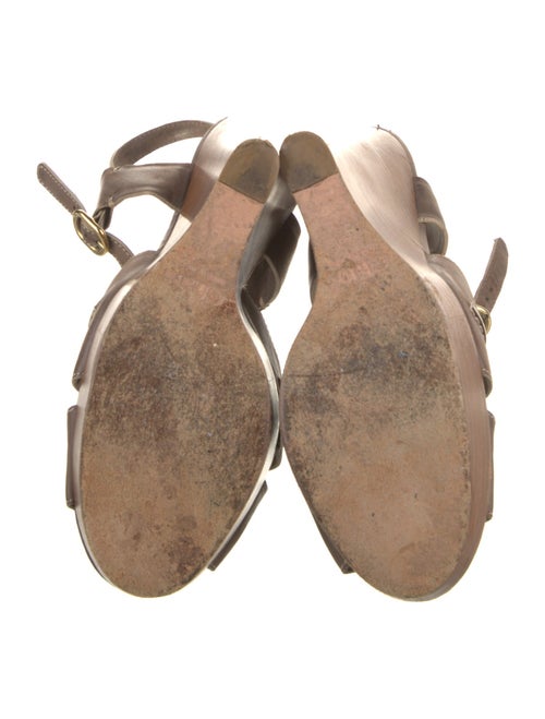 Chloé Leather T-Strap Sandals