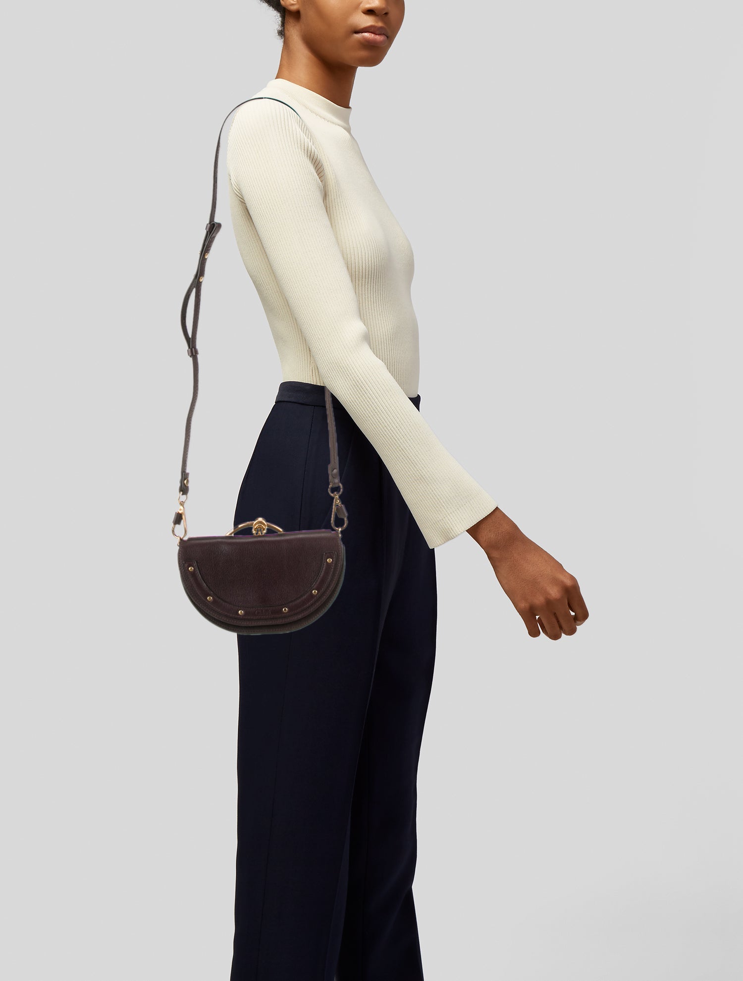 Chloé Leather Top Handle Bag