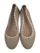 Chloé Leather Lasercut Accents Ballet Flats