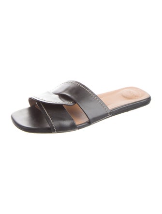 Chloé Leather Slides