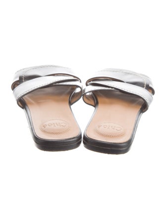 Chloé Leather Slides