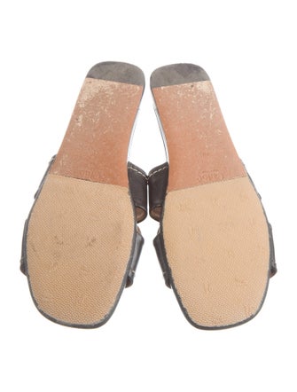 Chloé Leather Slides