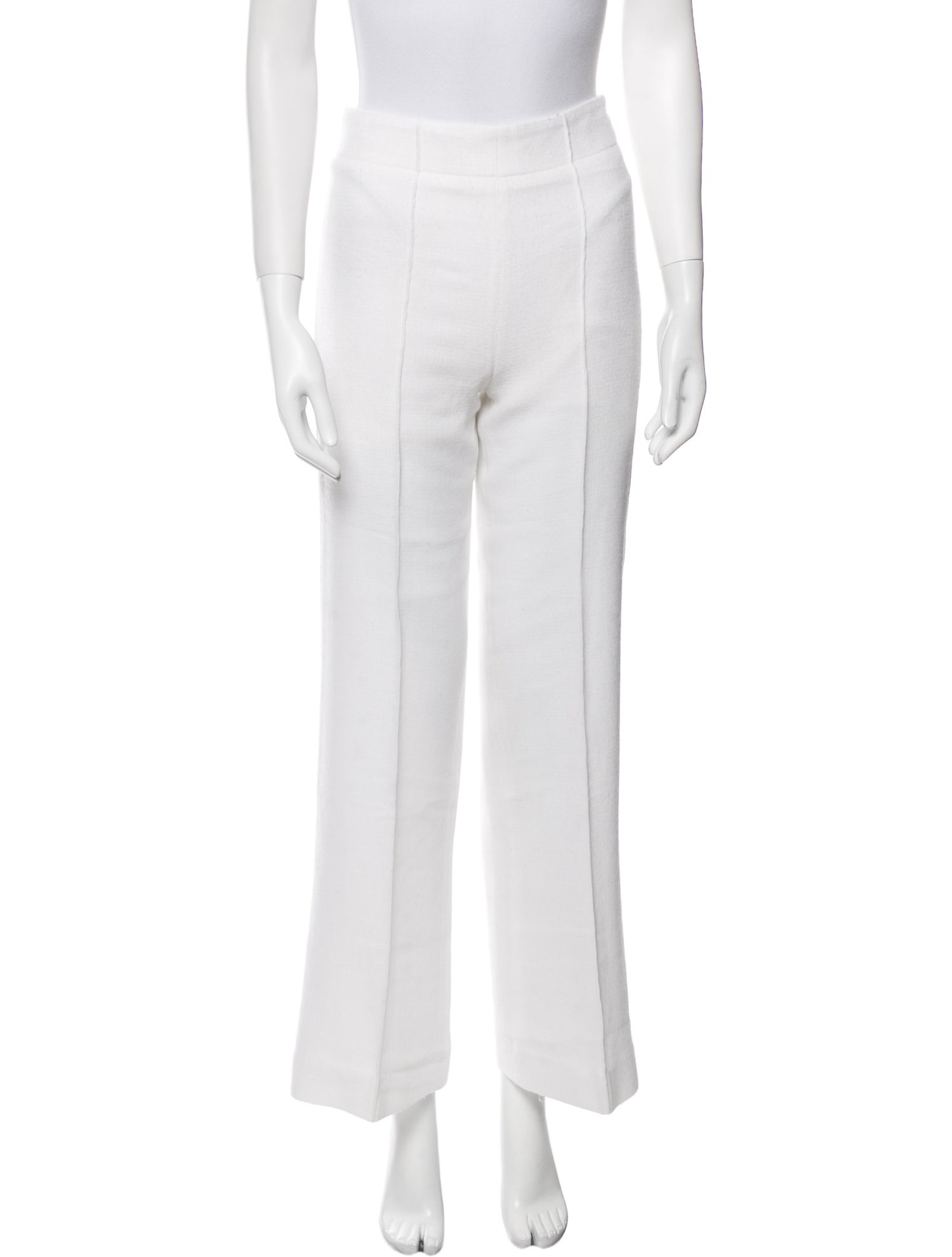 Chloé Virgin Wool Wide Leg Pants