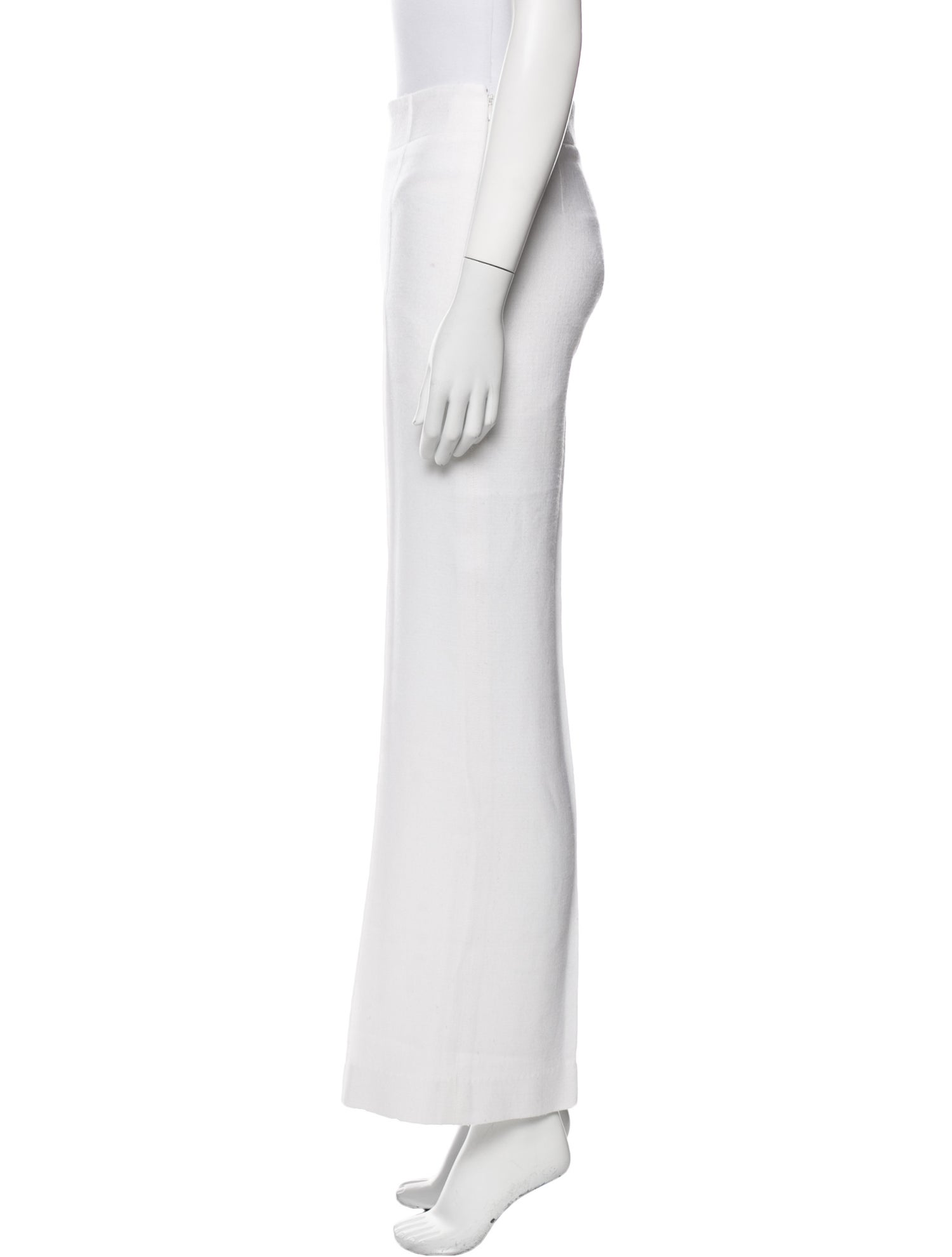 Chloé Virgin Wool Wide Leg Pants