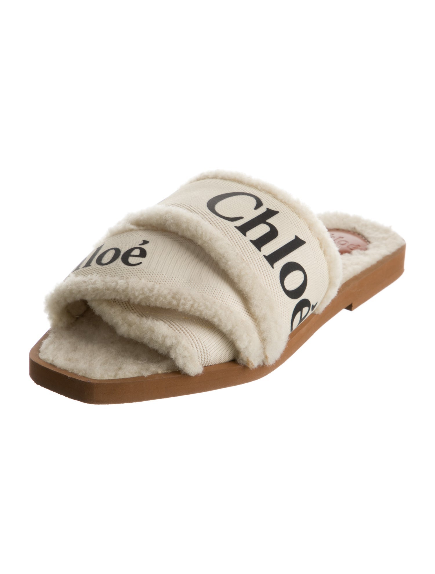 Chloé Canvas Printed Slides