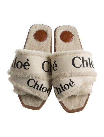 Chloé Canvas Printed Slides