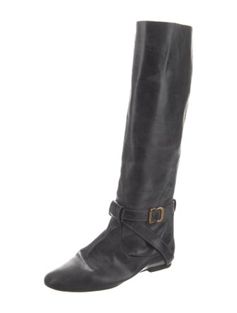 Chloé Leather Riding Boots