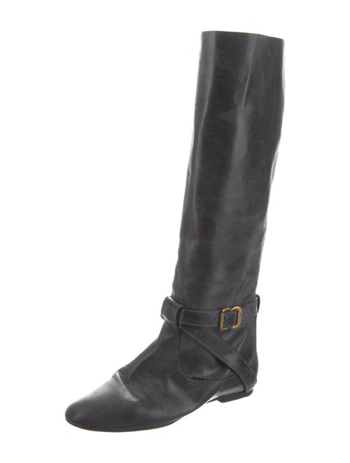 Chloé Leather Riding Boots